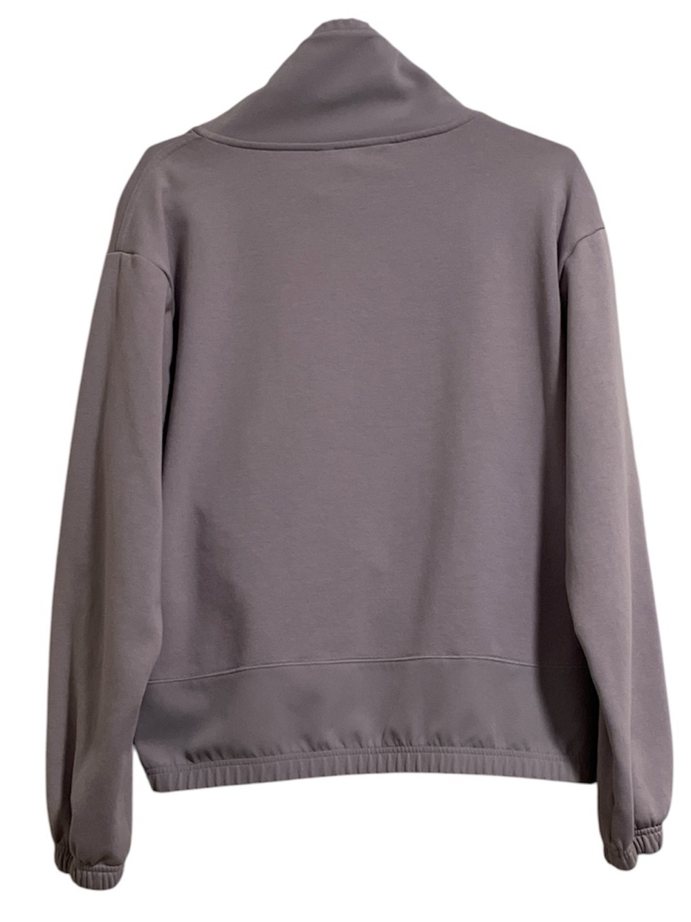 Athleta Triumph Funnel Neck Oversized Sweatshirt Starlily Violet Size Medium - Picture 7 of 9